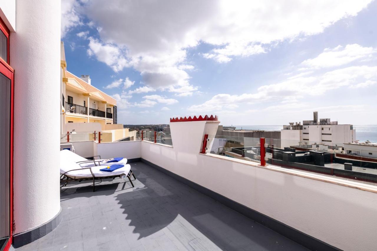 Appartement Luxueux 4 Pieces, Terrasse 120M2 Vue Mer Praia Da Rocha Portimao Luaran gambar