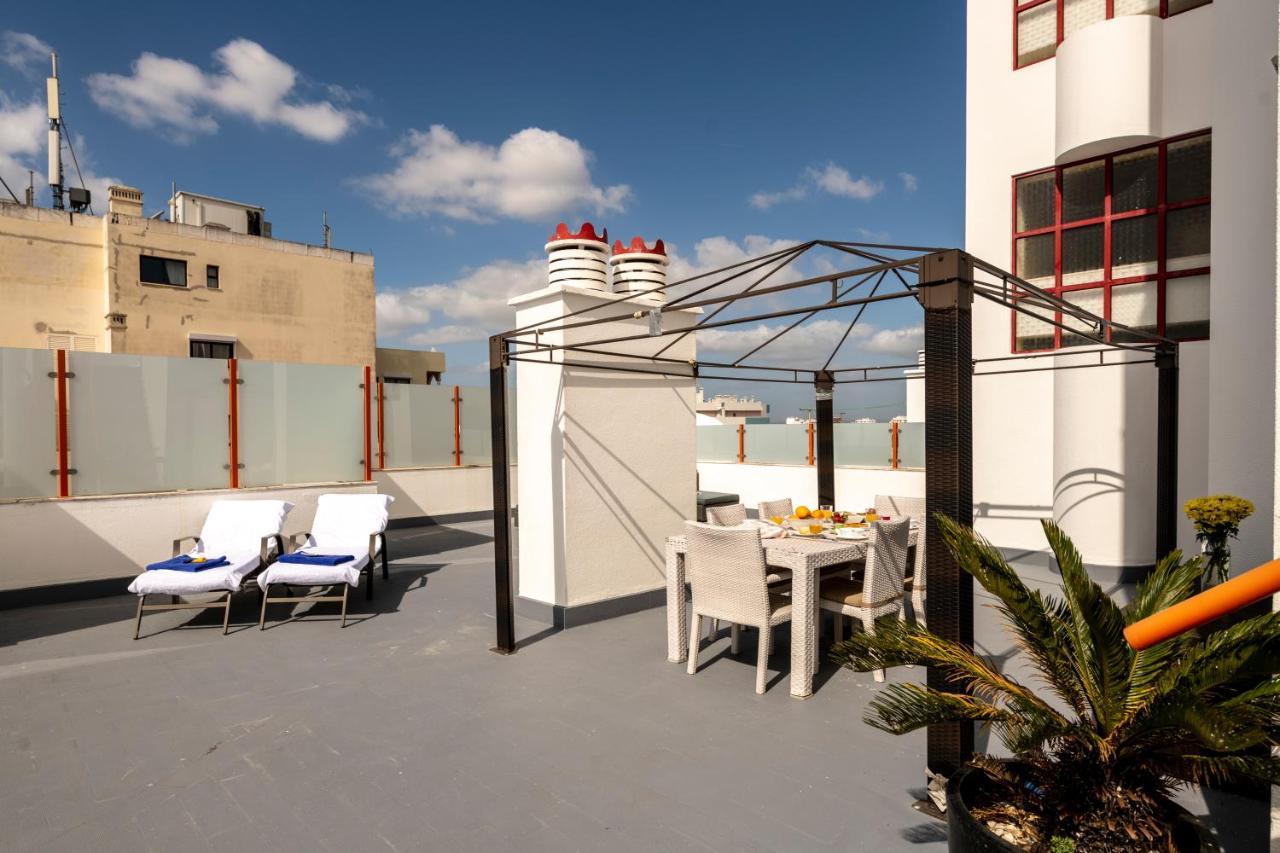 Appartement Luxueux 4 Pieces, Terrasse 120M2 Vue Mer Praia Da Rocha Portimao Luaran gambar