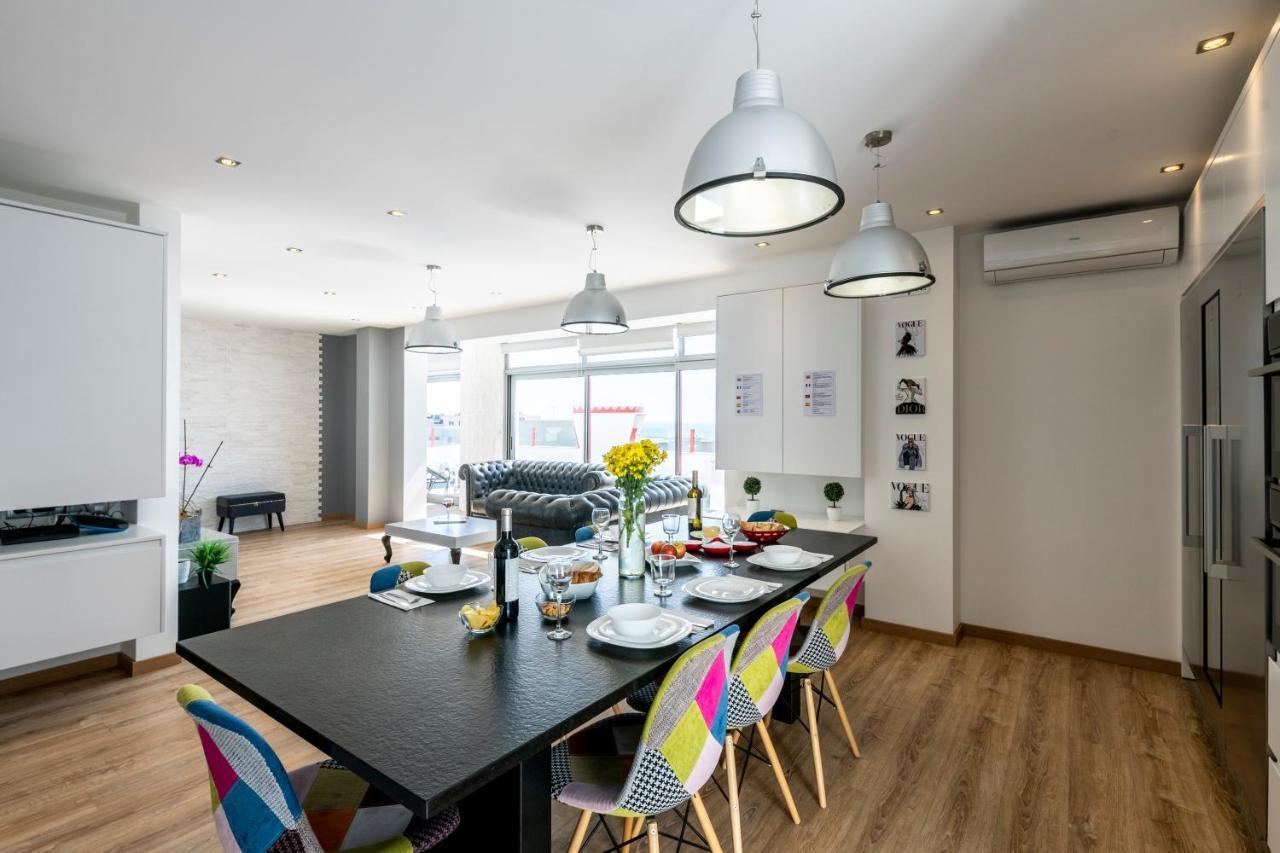Appartement Luxueux 4 Pieces, Terrasse 120M2 Vue Mer Praia Da Rocha Portimao Luaran gambar