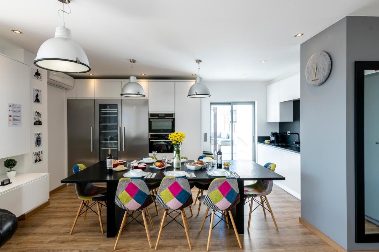 Appartement Luxueux 4 Pieces, Terrasse 120M2 Vue Mer Praia Da Rocha Portimao Luaran gambar